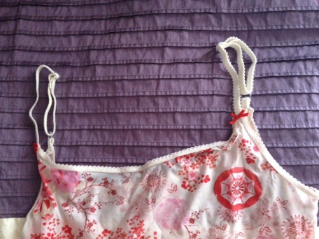 camisole with new straps