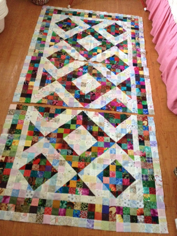 quilt top with new centre