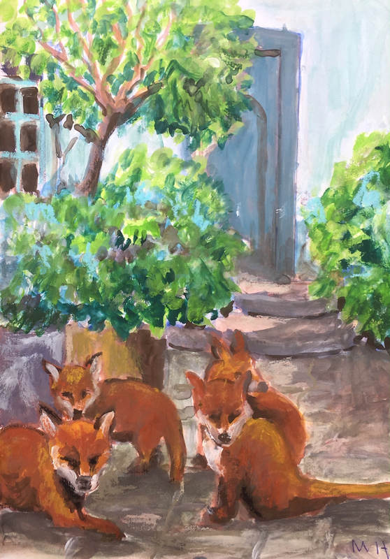 Mary's foxes