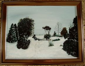 Binney Road in the snow