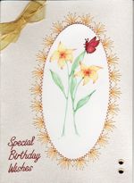 stitched card