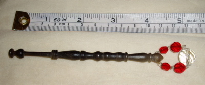 bobbin made from deer antler